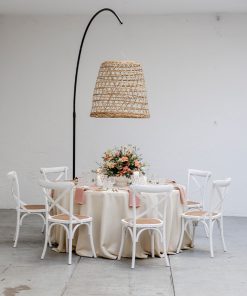 Crossback Chair, weiß