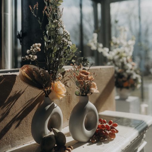 Vase Lanyo, beige