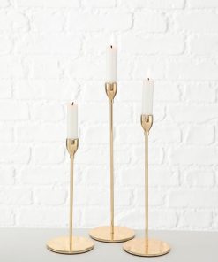 Kerzenhalter Set, Malte gold