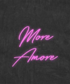 Neon Schild "more amore"