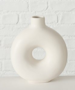 Vase Lanyo, weiß