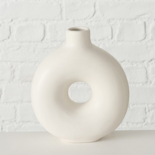 Vase Lanyo, weiß