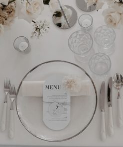 Platzteller, Silberrand