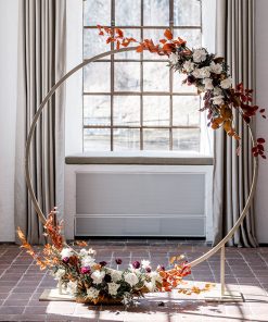 Backdrop, rund | gold