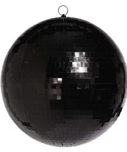 Discokugel, schwarz 30 cm