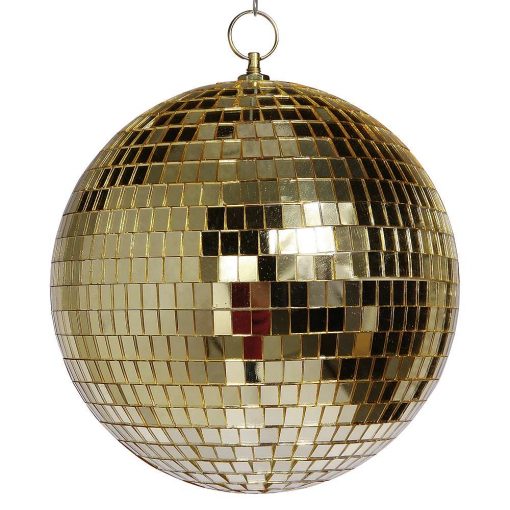 Discokugel, gold 40 cm
