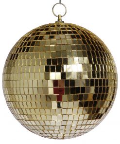 Discokugel, gold 30 cm