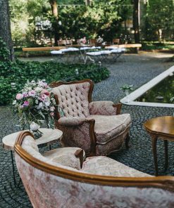 Vintage Sitzecke, floral