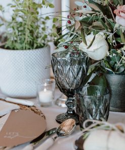 Gläserset, Rauchgrau