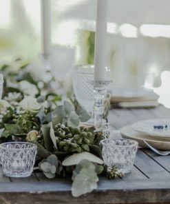 Teelichthalter 5er-Set, Kristall