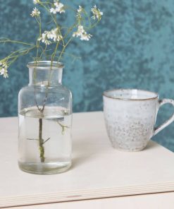 Vasen 3er-Set, klar Apothekerflasche