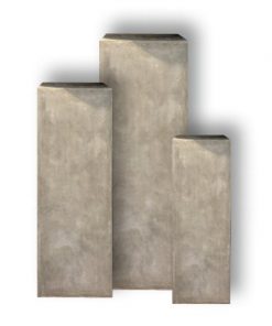 Säule 3er Set, sandfarben