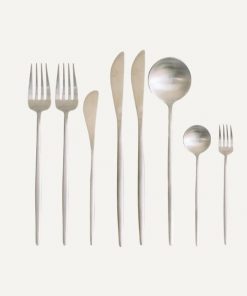 8er-Set Besteck, silber
