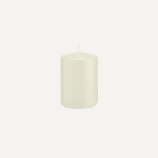 Stumpenkerze klein, Ivory