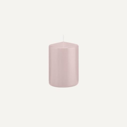 Stumpenkerze klein, Rosé