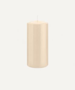 Stumpenkerze mittel, Creme