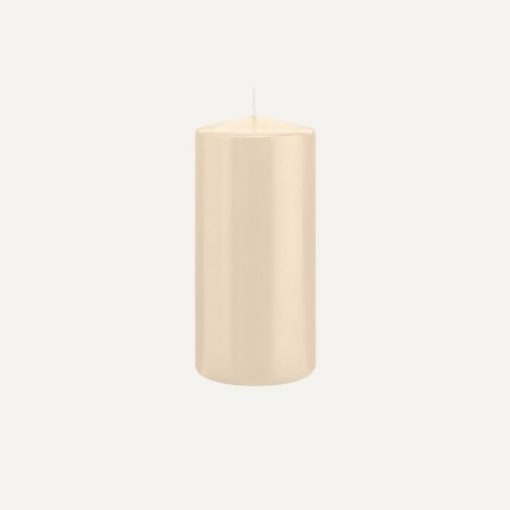 Stumpenkerze mittel, Creme