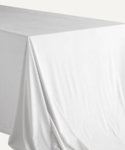 Tischtuch rund, weiß 305 cm