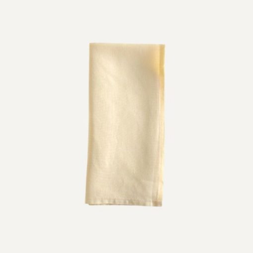 Leinenserviette, buttercream