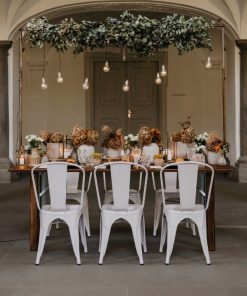 Holztisch klein mieten für Events